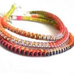 Friendship bracelet leather..