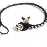 Friendship bracelet leather..
