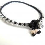 Friendship bracelet leather..