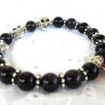 Skull Bracelet Amethyst, On..