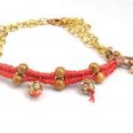 Bracelet gold plated chain ..
