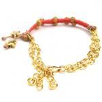 Bracelet gold plated chain ..