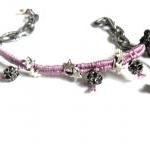 Friendship bracelet silk br..