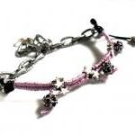 Friendship bracelet silk br..