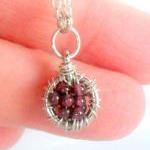 January Birthstone Garnet N..