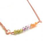 Simple Delicate Copper neck..